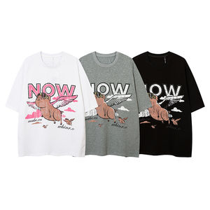 T-shirt à manches courtes pour hommes, avec logo imprimé, tendance, été - Product Image 1