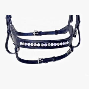 Brida Anatómica Islandesa de Cuero de Alta Calidad para Caballo, con Piedras Hotfix, Cómoda al Mejor Precio - Product Image 2