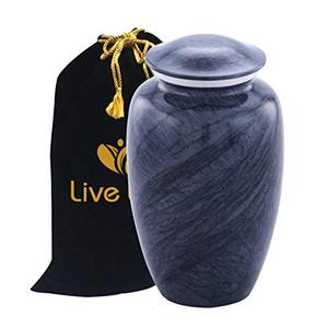 Urne de crémation en laiton humain adulte pour animaux de compagnie Boîte funéraire en forme de coeur Souvenir Ossuaire Cinéraire Fournitures funéraires de qualité supérieure - Product Image 5