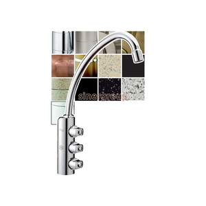 3033 3-way Faucet 6mm Quick Fittings Pure Water Tap Multi Color Finishes - Product Image 1