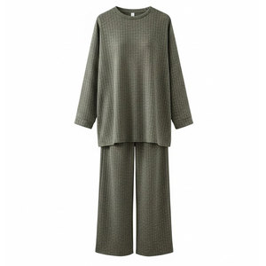 Women Fashion Oversized <b>Lounge</b> <b>Two</b> <b>Piece</b> <b>Set</b> Comfortable Casual Outfit Oversized <b>Two</b> <b>Piece</b> <b>Set</b> For Home And Outdoor - Product Image 1