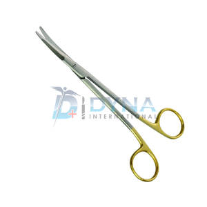 Chất lượng cao TC gorney <span class=keywords><strong>Freeman</strong></span> 17 19 23 cm cong kéo cho khuôn mặt Lift của nhãn hiệu phẫu thuật nhựa Dụng cụ kẹp - Product Image 1