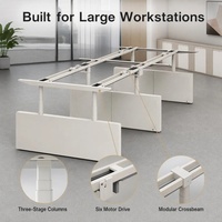 Poste de travail de bureau multi-stations avec fer à repasser électrique, réglable en hauteur, extensible, écologique et durable