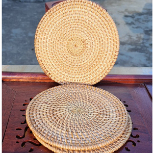 แผ่นรองจานหวายธรรมชาติเป็นมิตรต่อสิ่งแวดล้อมหัตถกรรมจากเวียดนาม - Product Image 4