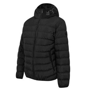 Men's Heavyweight <b>Puffer</b> <b>Jacket</b> With Full Zipper Long Sleeves Two Pockets-Customizable Panel Design for Winter <b>Puffer</b> <b>Jacket</b> - Product Image 3