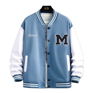 TITLISTS Venta al por mayor Agregue sus logotipos personalizados Chaquetas universitarias Collage para hombres Chaquetas universitarias de béisbol informal Letterman Unisex - Product Image 1