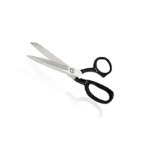 Ciseaux de tailleur professionnels robustes de 8,5 pouces pour coudre le tissu et le cuir coupe cisailles pointues industrielles couturières en argent