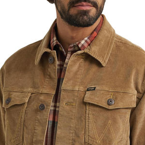 เสื้อแจ็กเก็ตผ้าฝ้ายวินเทจสำหรับผู้ชายเสื้อแจ็กเก็ตผ้าฝ้ายแบบสั่งทำได้ - Product Image 3