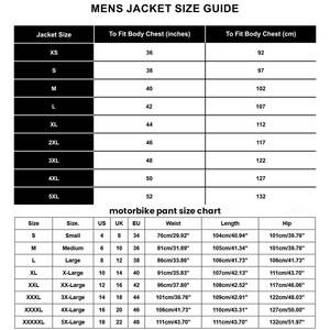 Chaqueta de moto de cuero genuino para hombre a prueba de viento de alta durabilidad con pantalones Cargo Ropa de carreras para jinetes - Product Image 6