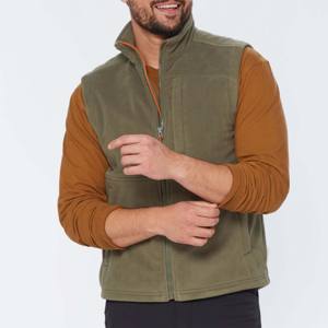 Gilet zippé en polaire léger pour homme-parfait pour la superposition pendant les activités de plein air et respirant pour la randonnée et le camping - Product Image 6