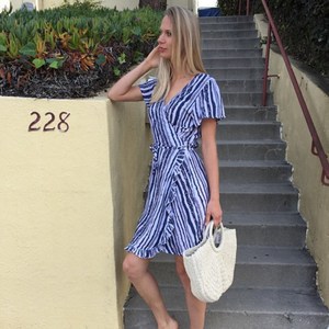 Robes de femmes, robes Boho pour femmes, robe bohème, robe de plage, robe portefeuille, robe de femmes, robe d'été, robe de Festival - Product Image 6