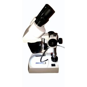 Microscope optique biologique à zoom stéréo avec source de lumière LED pour utilisation mobile et en laboratoire - Product Image 1