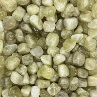 Pierres roulées d'agate Al Fazal de citrine de citron de haute qualité polies pour les cristaux d'amour et de guérison Feng Shui