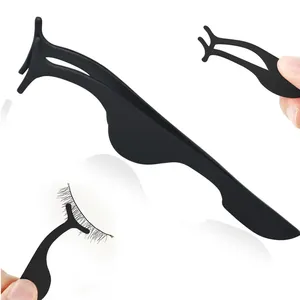 Pince à cils personnalisée Pince à cils Marque privée Applicateur de cils OEM Pince à cils mince et longue personnalisée - Product Image 1
