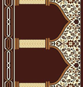 Técnica tejida de alfombra impresa de nailon de Hotel comercial para uso doméstico Proveedor de alfombras de mezquita musulmana en India Avior - Product Image 1