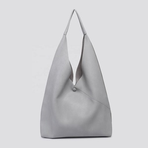 Sac à main Hobo en cuir Sac à bandoulière surdimensionné avec fermeture ouverte Couleur et Logo-LHB-0091F personnalisables - Product Image 6