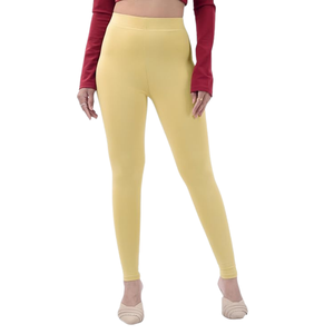 Leggings Casuales de Verano para Mujer con Espalda en V, Transpirables, de Cintura Media, Ecológicos, para Yoga, Ajuste Esculpido, de Algodón Orgánico y Bambú, Venta al por Mayor - Product Image 2