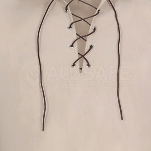 Factory Direct High Quality Customized Men's Jacobite Ghillie Kilt <b>Shirt</b> Cotton Long Sleeve Highland Renaissance <b>Medieval</b> - Product Image 2