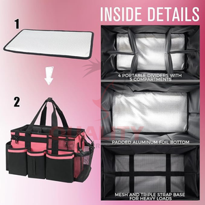 Sac de toilettage avec sangle de transport grande capacité de stockage et construction robuste conçu pour les entraîneurs de cavaliers et les professionnels équestres - Product Image 6