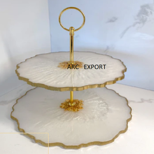 แท่นวางเค้กแฟนซีสำหรับทำมือจากอินเดียที่ทันสมัยของตกแต่งเครื่องคลาสสิกล่าสุด - Product Image 4