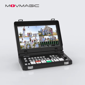 Movmagic MF10S Mixer Video a <span class=keywords><strong>5</strong></span> Canali 4K HD MI SDI per Trasmissioni Live, Streaming e Controllo PTZ con Multi-Visualizzazione - Product Image 1
