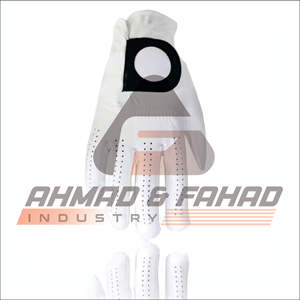 Guante de golf de cuero Cabretta personalizado diseñado por el fabricante, dedo completo, suave, pura flexibilidad, agarre antideslizante, transpirable, uso deportivo - Product Image 4