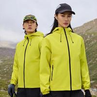 Veste coupe-vent unisexe personnalisée pour l'hiver, nouvelle conception élégante imperméable avec capuche, fermeture éclair longue, épaisseur fine