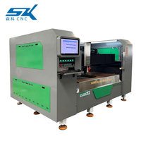 Máquina de Corte Láser de Vidrio Ultra Rápida con Lente Óptica Automática CNC de Alta Precisión