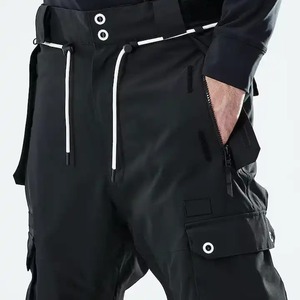 Pantalons de ski d'hiver imperméables pour hommes Sports d'extérieur Snowboard Pantalons de ski de neige de haute qualité avec impression de logo personnalisé à vendre - Product Image 4