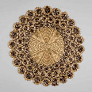 Mantel de Mesa de Satén con Cuentas Hecho a Mano Estilo Bohemio, Ecológico, Fácil de Mantener, para Hogar, Cocina, Restaurante, Precio Económico - Product Image 1