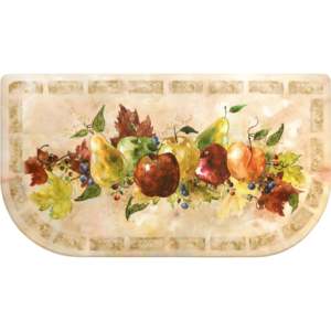 Tappetino da Cucina Antifatica Oversize 20x36 con Motivo Frutta Napa, in Schiuma PVC Ammortizzata, Antiscivolo, per un Comfort sul Pavimento della Cucina - Product Image 1
