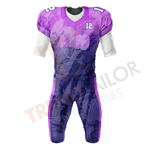 Uniformes de Fútbol Americano Juvenil de Alta Calidad OEM 2025, Camisetas de Fútbol Americano - Product Image 2