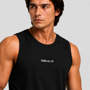 Chaleco Deportivo Max Rep 100% Algodón con Capucha, Corte Regular, Color Negro Básico, para Hombre, Talla XL, Estilo Básico Liso para Decoración con Estampado - Product Image 5