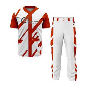 Uniformes de baseball professionnels de haute qualité, design personnalisé, respirant, séchage rapide, tissu 100% polyester pour les tournois - Product Image 1