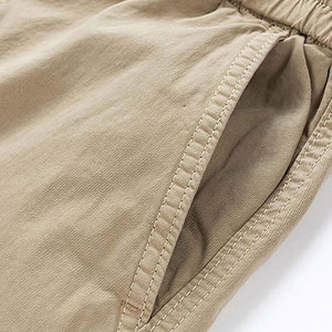 High Street Style Custom Logo Hombres Cargo Shorts Color sólido Venta caliente Moda Cargo Pocket Shorts - Product Image 5