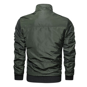 Fashion Bomber <b>Jacket</b> Customized Logo Outdoors Clothes Casual Streetwear Men's <b>Jackets</b> Men's Bomber Spring Autumn - Product Image 4