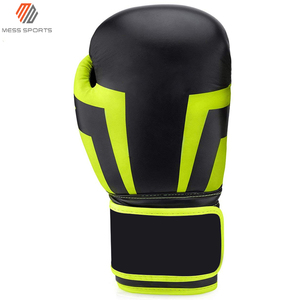 New Fashion PU Leather Boxing <b>Gloves</b> Training Fight Sports <b>Gloves</b> Custom Logo Martial Arts Gear - Product Image 2