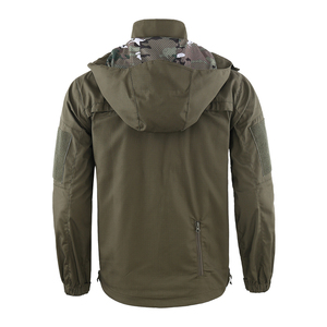 Casual Outdoor Sports Jacket <b>Green</b> <b>Top</b> Camouflage Fabric Hiking Cloth Hunting Jacket For <b>Men</b> - Product Image 5
