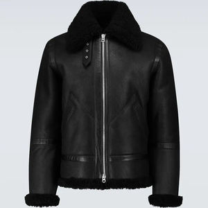 Chaquetas de Invierno de Piel de Oveja Genuina para Mujer, Cantidad Disponible, Chaqueta de Cuero de Último Diseño Personalizada para Mujer y Hombre - Product Image 2