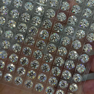 เพชรโมอิสแบบหลวมทรงกลม0.5ct 5CT ได้รับการรับรอง IGI เกรดดีสี VVS1ห้องปฏิบัติการที่สร้างทางเลือกเพชรขายส่ง - Product Image 2