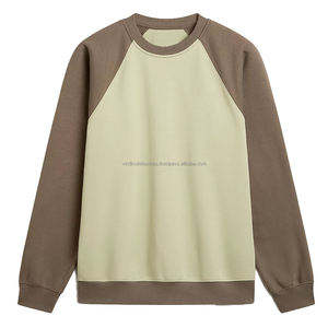 Sudadera de dos tonos para hombre, Jersey informal de manga larga con cuello redondo, ropa de invierno a la moda, ropa de calle cómoda - Product Image 1