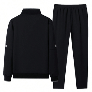 Conjunto Deportivo Personalizado con Logotipo, Conjuntos Deportivos para Hombre, Gimnasio, Fitness, Alta Calidad, Suaves, Pantalones Deportivos con Cierre Personalizados, Trajes Deportivos para Entrenamiento y Jogging - Product Image 4
