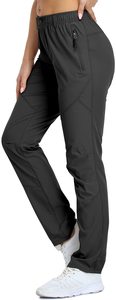 Dark Color Regular Fit Stretch <b>Women's</b> Hiking Pant Multi-pocket Outdoor Pants All Seasons Waterproof Windproof Quick Dry - Product Image 2