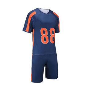 Meilleures ventes de tenues de lacrosse à manches courtes pour hommes et femmes, ensembles personnalisés avec impression par sublimation, vêtements d'équipe de lacrosse, maillots réversibles - Product Image 2