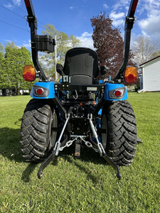 Compre el Tractor de Jardín LS LL2300 Azul de Calidad, con Tracción en las 4 Ruedas, Transmisión por Engranajes, Tractor Multifuncional - Product Image 4