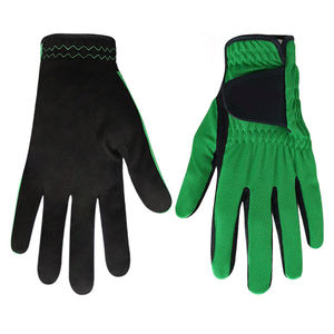 Vente en gros de gants de golf de qualité supérieure en cuir de mouton avec logo personnalisé gant de golf de couleur verte main gauche - Product Image 2