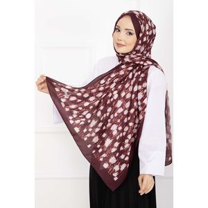 Série de foulards carrés à motif bambou -11, fabriqués en tissu chiffon - Product Image 1