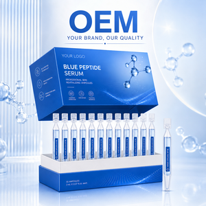 Nuevo Sérum Facial con Péptidos de Cobre Azul OEM, Minimiza los Poros Dilatados, Retrasa el Envejecimiento de la Piel, Sin Parabenos, No Probado en Animales, Portátil - Product Image 1