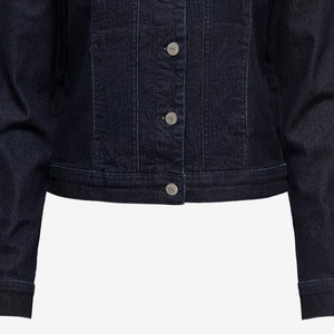 Nueva llegada más tamaño personalizado multicolor Jeans abrigo chaqueta suelta mujer chaqueta de mezclilla para damas - Product Image 3