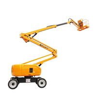Bonne qualité 12m remorquable remorque flèche aérienne ascenseurs monté sur camion articulé Cherry Picker